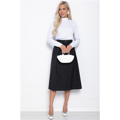 Юбка миди Всегда на отлично (черная) Ю14723-2М