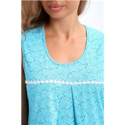 Женская сорочка 30138 / бирюза