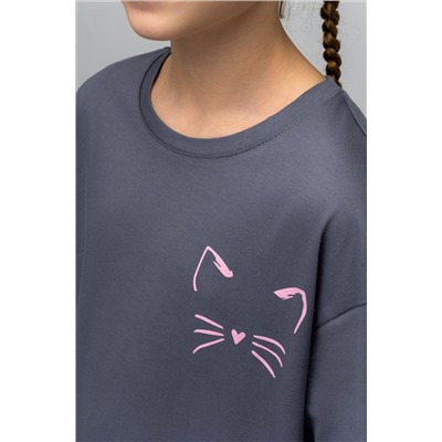Футболка оверсайз для девочки Happyfox