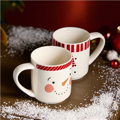 НАБОР КРУЖЕК LEFARD "SNOWMAN" 2 ШТ. 285МЛ