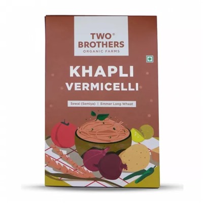 Вермишель Кхапли (150 г), Khapli Vermicelli, произв. Two Brothers