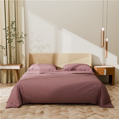 Постельное бельё Этель 1,5 сп Twilight Mauve 143х215, 150х215, 50х70+3-2 шт, мако-сатин, 114г/м2