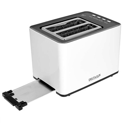 Тостер 850 Вт DELTA LUX DL-072 белый