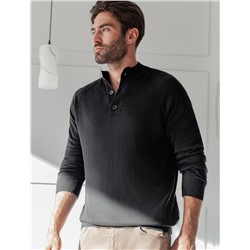 Джемпер тонкой вязки с застежкой на пуговицы