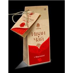 Иван - чай с брусникой / крафт / 50 г / Сибирский кедр