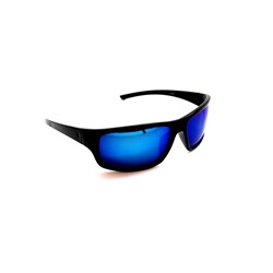 Мужские поляризационные - POLARIZED 3004 черный глянец синий
