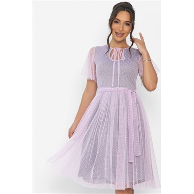 Платье У твоих ног (сиреневое) П13825-39М