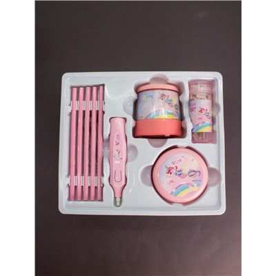 Электрический канцелярский набор "Unicorn" (25,5*22  см)