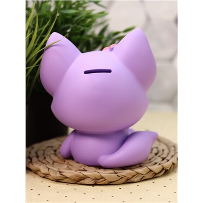 Ночник «Fox flower», purple (18 см), пластик