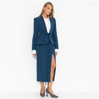 Костюм с юбкой с разрезом, Глубина цвета (2 в 1)