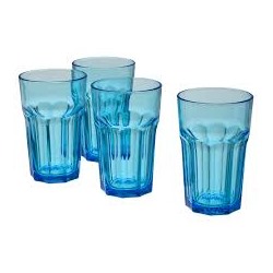 POKAL Стакан Glas, hellblau, 35 cl