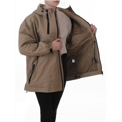 3103 BEIGE Куртка демисезонная женская (100 гр. холлофайбер)
