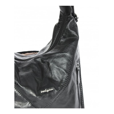Сумка женская искусственная кожа Guecca-99410,   (рюкзак-change)  1отд,  черный 263700