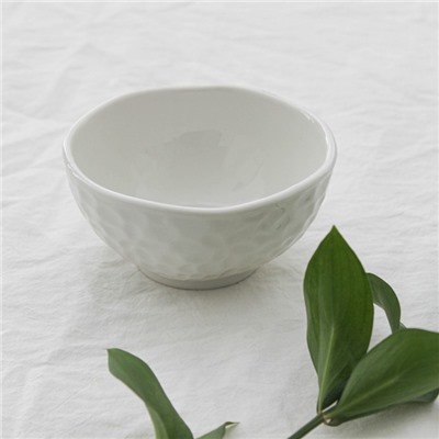 Миска «Воздушность», 300 мл, d=11.5 см, керамика, белая