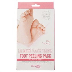 La Miso Пилинг-носочки / Baby Shine, 1 пара