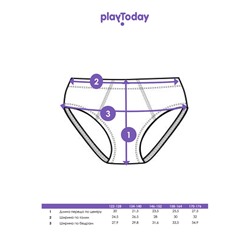 Трусы-брифы для мальчика, 2 шт. в комплекте