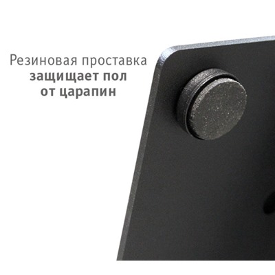 Стол SHT-TU5-BS1/TT55 80/80 МДФ/АБС-пластик
                        чёрный муар / чёрный