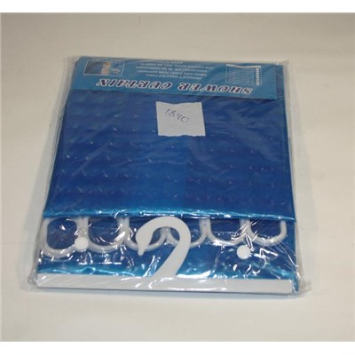 Шторы для ванной SHOWER CURTAIN"3D" размер 180*200см с кольцами (72) оптом