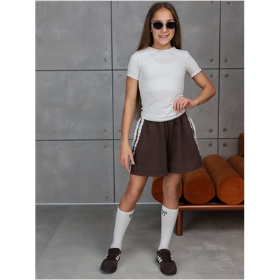 Шорты "Крош" Шоколад Девочка