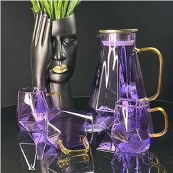 160-260 Набор графин 1850мл и 6 стаканов в под.уп.(х8)