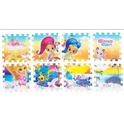Коврик-пазл "Shimmer&Shine", 8 сегментов