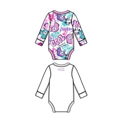 Боди для девочки, 2 шт. в комплекте