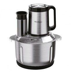 Измельчитель Kelli KL-5221 Чоппер 5в1 1500Вт чаша металл 2,8л 3 скорости (6)