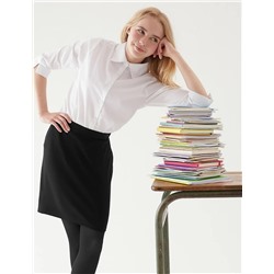 Girls' Long Tube School Skirt (9-16 Yrs)