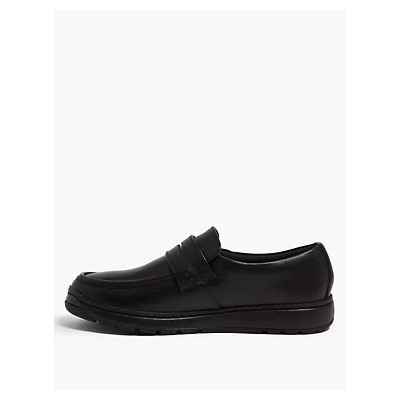 Kids’ Leather Slip On Loafers School shoes (13 Small - 9 Large)
