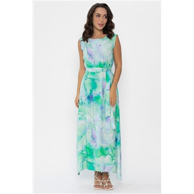 Платье Иниша (зеленое) П14072-4М