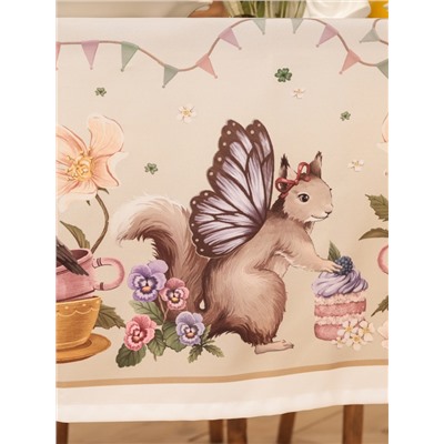 Скатерть Доляна Мagical beasts, 145×180 +/- 3 см, 100% п/э