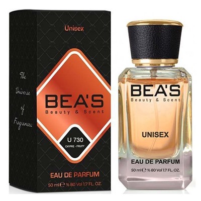 Beas U730 Kilian Bad Boys edp 50 ml, Парфюм унисекс Beas U730 создан по мотивам аромата Kilian Bad Boys