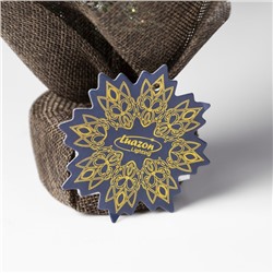 Светодиодная фигура «Снежная ёлка с ягодами», 12.5×28.5×7.5 см, пластик, батарейки CR2032×2 (в комплекте), свечение мульти