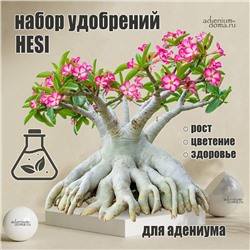 Набор удобрений Adenium 'ОТ РОСТКОВ ДО ЦВЕТЕНИЯ'