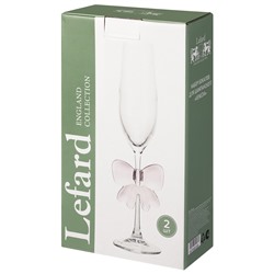 НАБОР БОКАЛОВ ДЛЯ ШАМПАНСКОГО "VENEZIA" ИЗ 2 ШТ. 180 МЛ