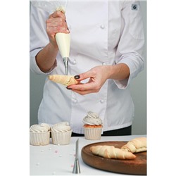 Насадка кондитерская для начинки KONFINETTA «Эклер», d=1.7 см, выход d=0.7 см, нержавеющая сталь