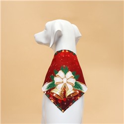 Бандана для животных «Колокольчик», размер L (ОШ до 62 см)