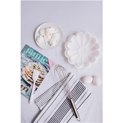 Венчик для взбивания KONFINETTA «Сильвер», струна 1.3 мм, 35×7×7 см, серебристый