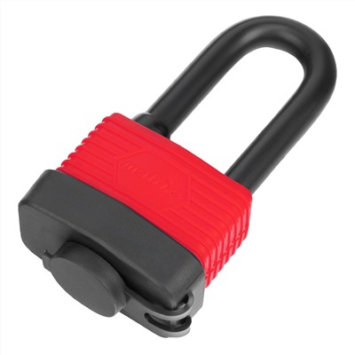 Замок навесной всепогодный, 50 мм, удлиненная дужка Matrix