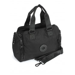 Сумка женская текстиль BoBo-66118-4,  3отд,  плечевой ремень,  черный 264221