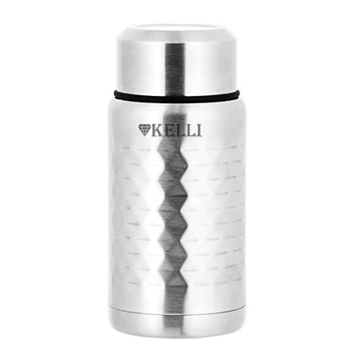 Термос KELLI KL-0983 нерж обьем 0,75л с винтовой пробкой диаметр горла 7см (12) оптом