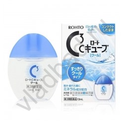 Rohto C3 - глазные капли для контактных линз с кислородом11