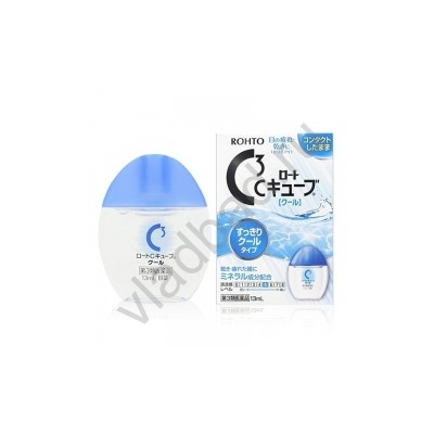 Rohto C3 - глазные капли для контактных линз с кислородом11