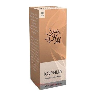 НАТУРАЛЬНЫЕ МАСЛА Масло Корица 10 мл/эфирное в инд.уп./