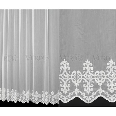 Тюль вышивка 5634