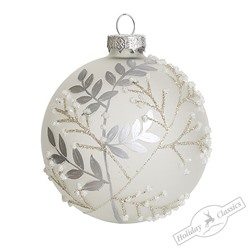 Шар "Мирабелла" матовый (стекло) 8 см