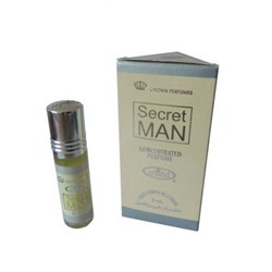 Арабские духи мужские secret man 6 мл Al rehab