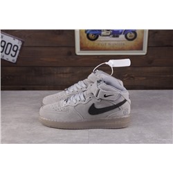 Зимние Nike из натуральной плотной замши
