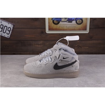Зимние Nike из натуральной плотной замши