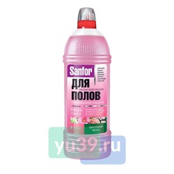 Средство универсальное для мытья полов Sanfor УЛЬТРА БЛЕСК (Цветочный фреш) 1 л